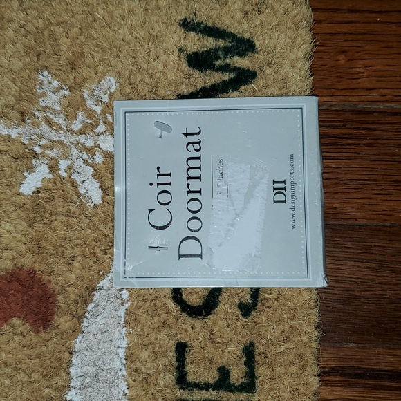 DII Seasonal Coir Doormat - Dashund Through The Snow - Picture 4 of 6